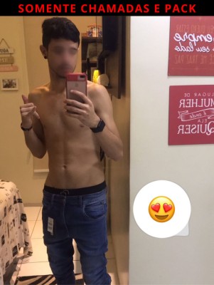 (CHAMADAS APARTIR DE 10) Novinho do Sorriso encantador e Corpo Esbelto