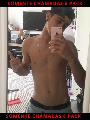 (CHAMADAS APARTIR DE 10) Novinho do Sorriso encantador e Corpo Esbelto
