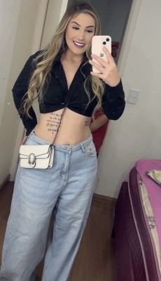 Loira pela primeira vez na cidade